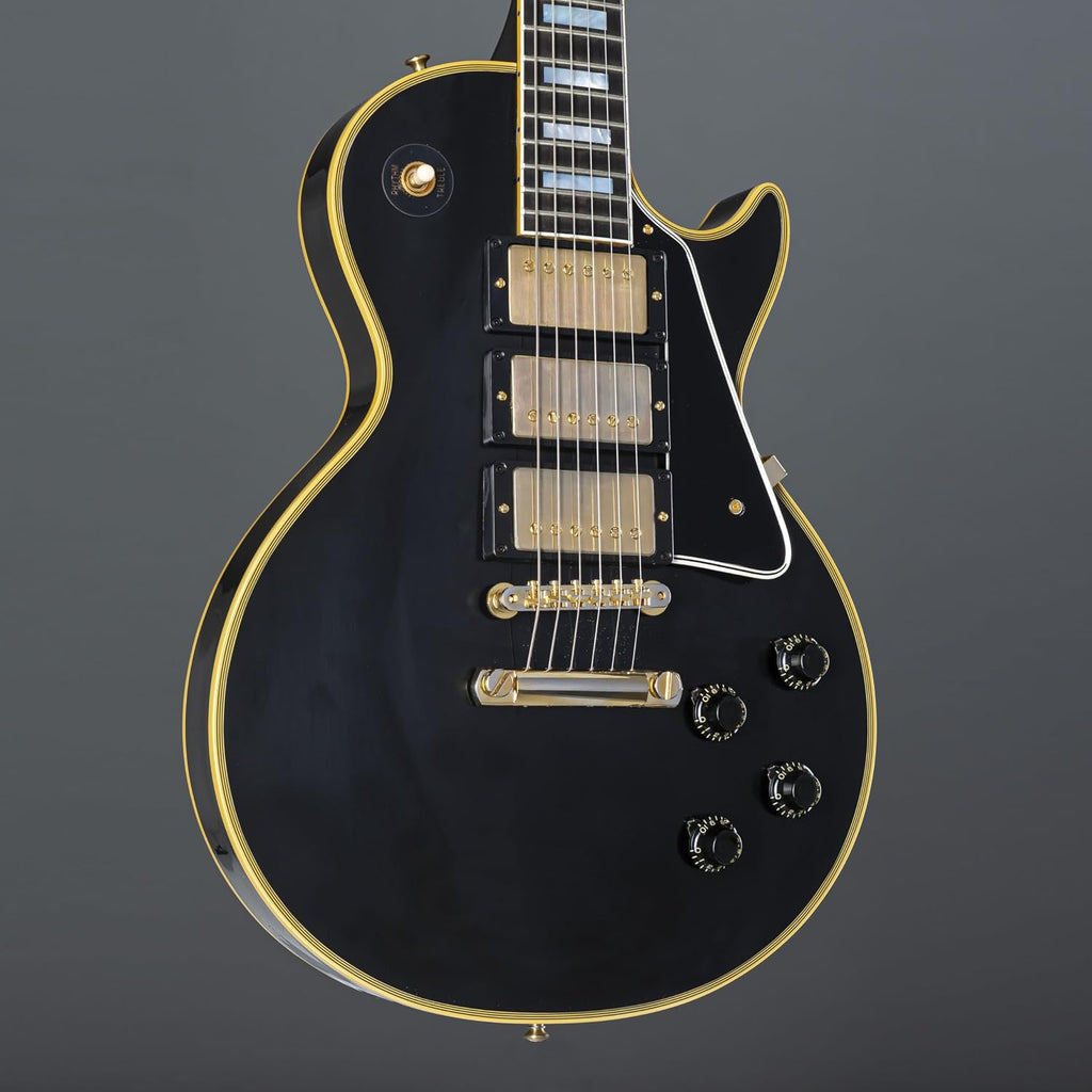 Gibson Custom Shop 1957 Les Paul Custom Reissue Ebony 3-Pickup VOS w/case