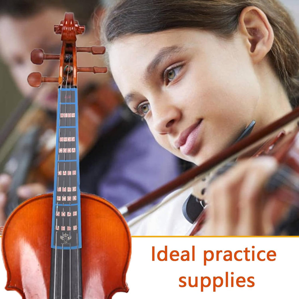 3-Pack Violin Finger Guide Fingerboard Note Stickers for 4/4 Size