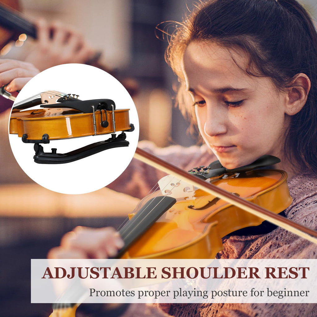 Ktaxon Violin for Beginners Students, Acoustic Violins 4/4, Full Size Fiddle Kit with Case, Bow, Rosin, Adult Teens Learners Age 11+ (Natural)