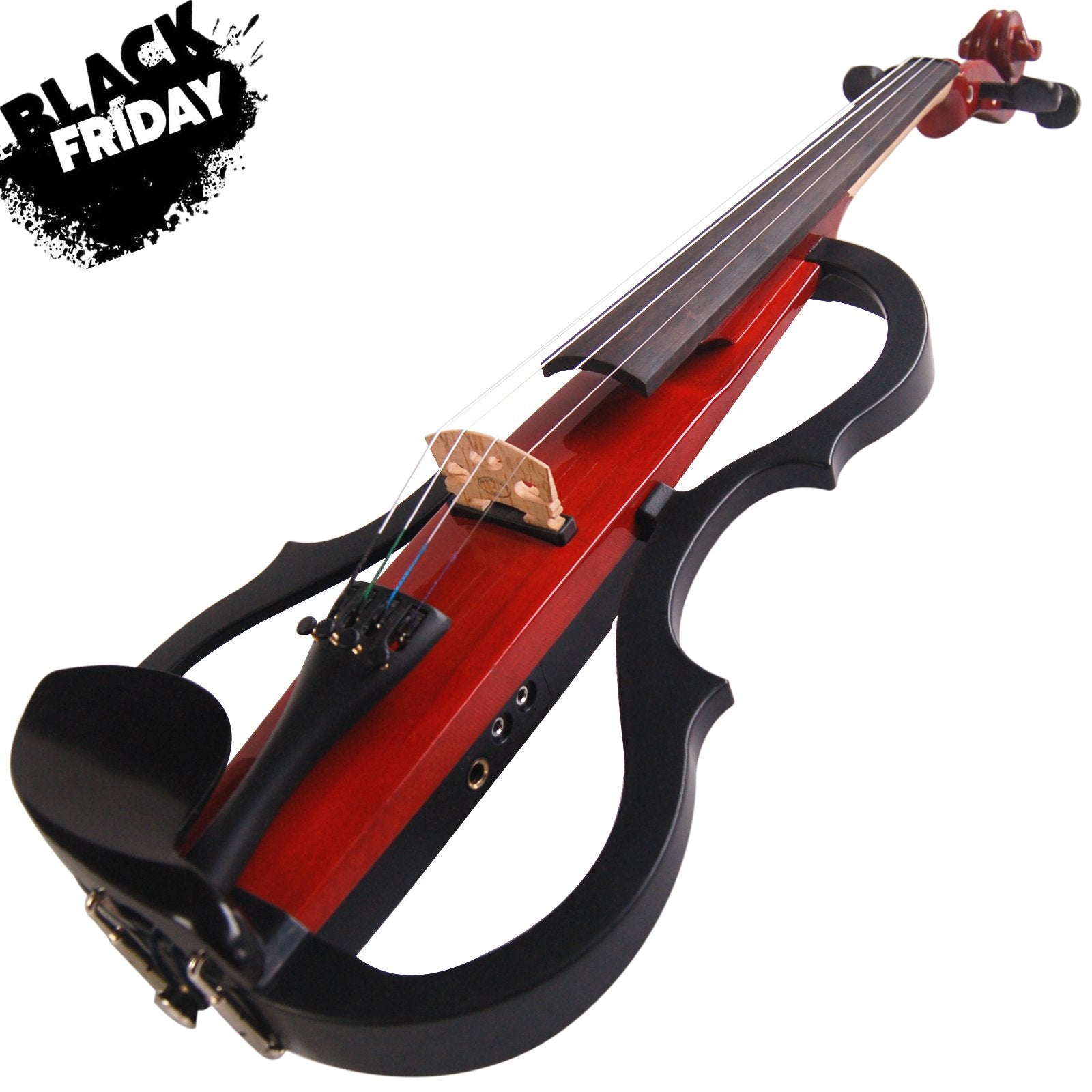Aliyes Handmade Professional Solid Wood Electric Cello 4/4 Full Size Silent Electric Cello-1803