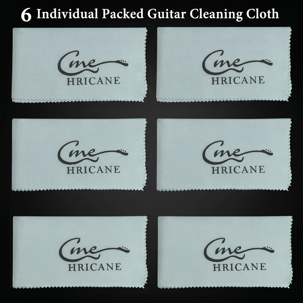 Guitar Cloths Ultrafine fiber suede (12"x12" Cloths) Plush Polishing Cloths for Musical Instruments Premium Polishing & Cleaning Cloths for Guitar Violin Piano Clarinet Trumpet (6 Pack Blue)