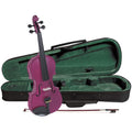 Cremona SV-75 Premier Novice Violin Outfit – 1/8 Size – Hand-Carved Spruce & Maple, Prelude Strings, Fine Tuners, Kaufman-Style Chinrest, Right-Handed