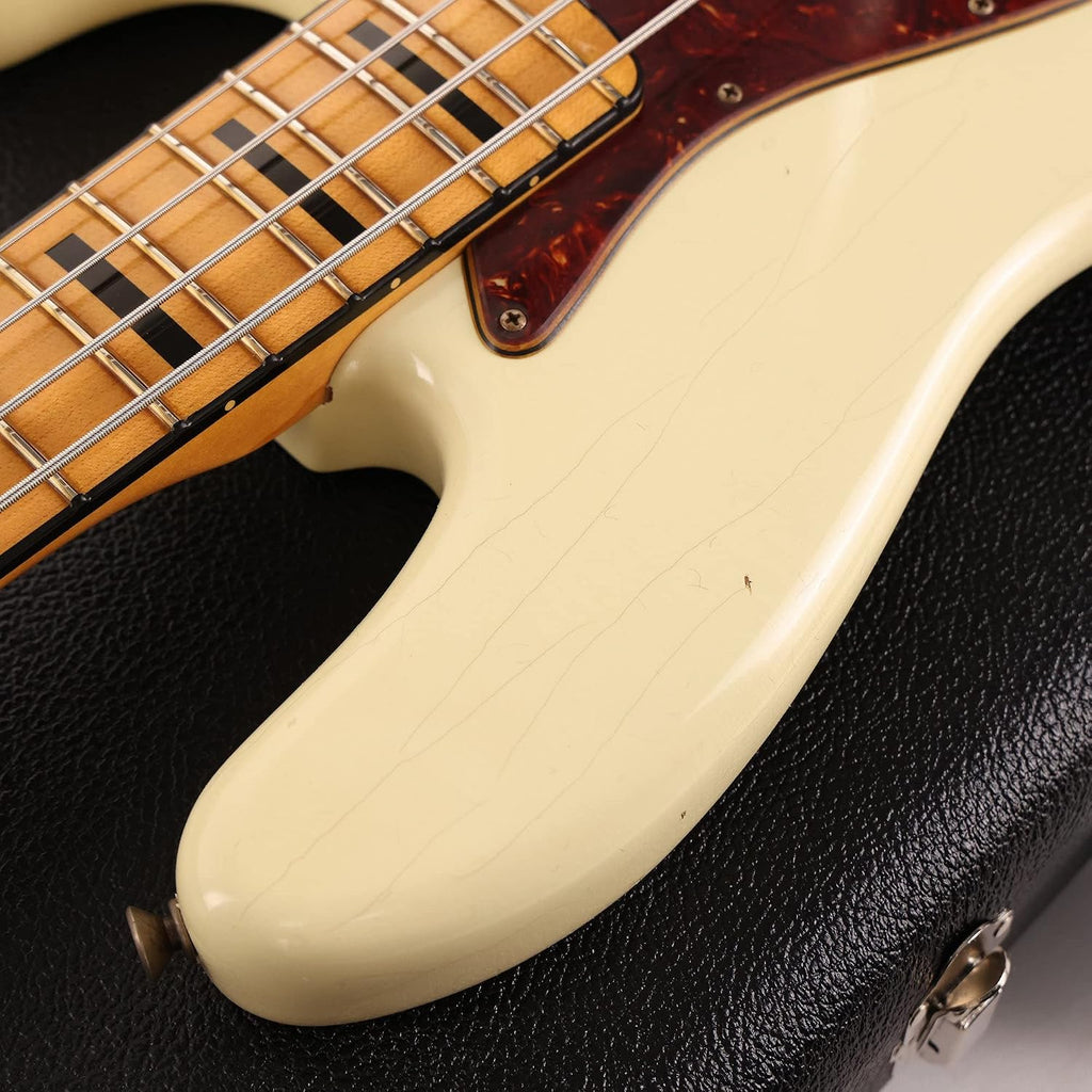 Fender Custom Shop 1968 Jazz Bass Journeyman Relic - Aged Vintage White