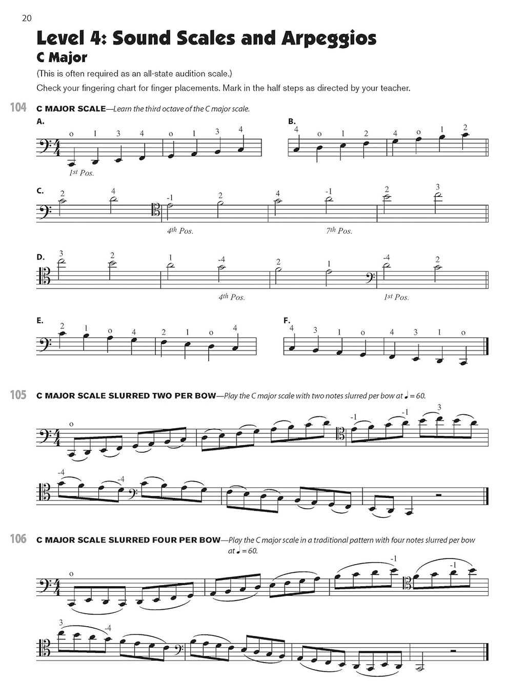 Sound Innovations for String Orchestra -- Sound Development (Advanced): Warm-up Exercises for Tone and Technique for Advanced String Orchestra (Cello)