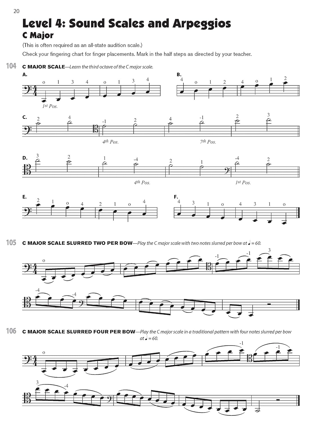 Sound Innovations for String Orchestra -- Sound Development (Advanced): Warm-up Exercises for Tone and Technique for Advanced String Orchestra (Cello)