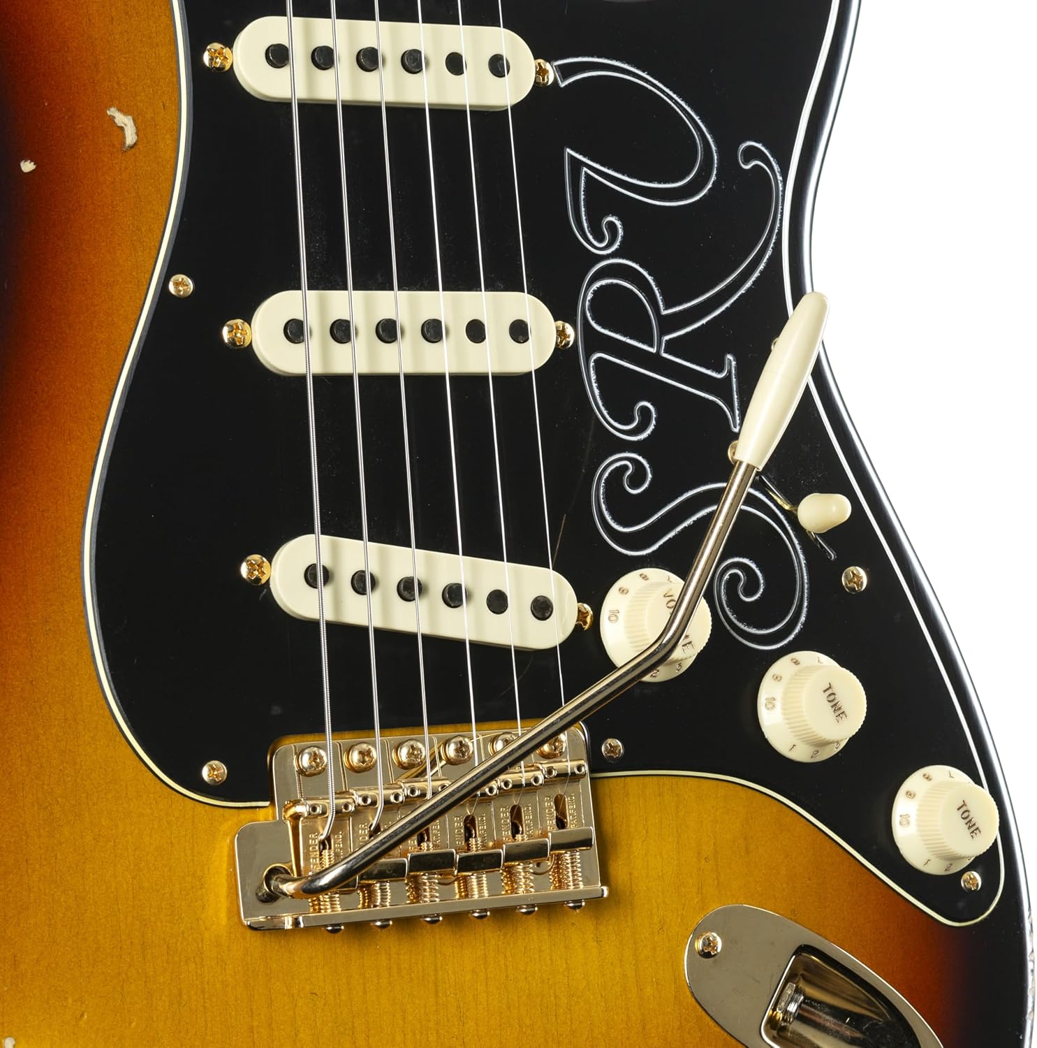 Fender Custom Shop Stevie Ray Vaughan Signature Stratocaster - 3-tone Sunburst, Relic