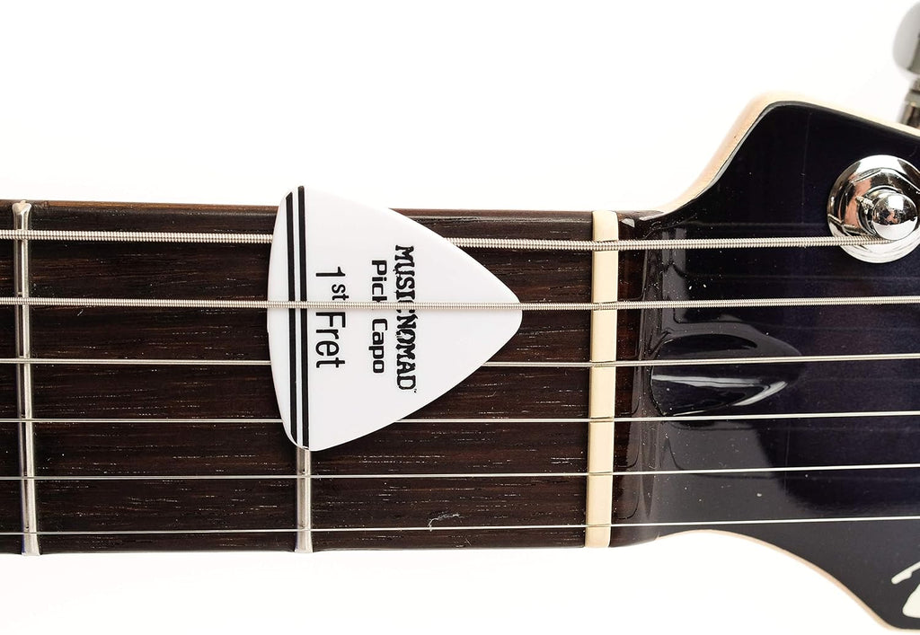 MusicNomad Truss Rod Gauge & String Action Gauge Combo Bundle (MN614) | Measures Neck Relief & String Action, Stainless Steel, Fret Rocker & Pickup Ruler Included