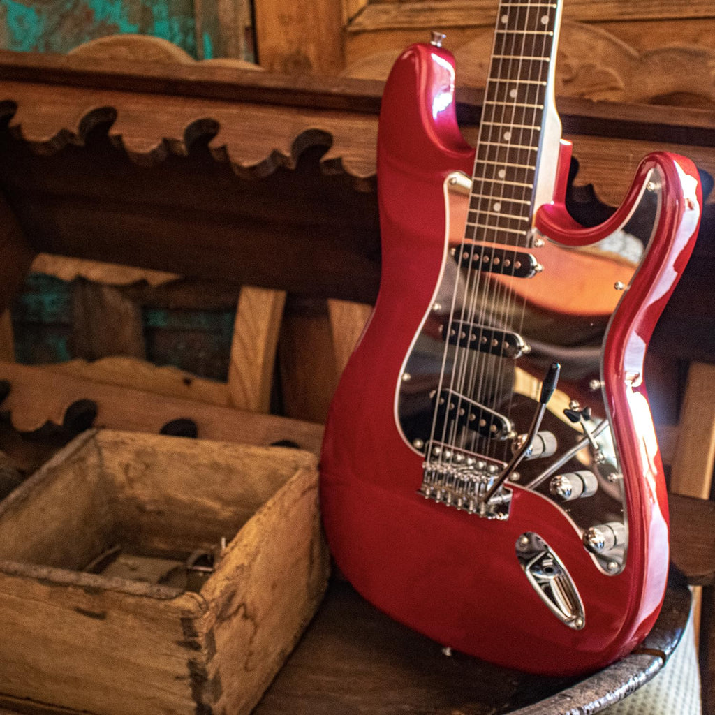 Sawtooth Alder Wood Series Electric Guitars (Barely Pink Alder Left-Handed)