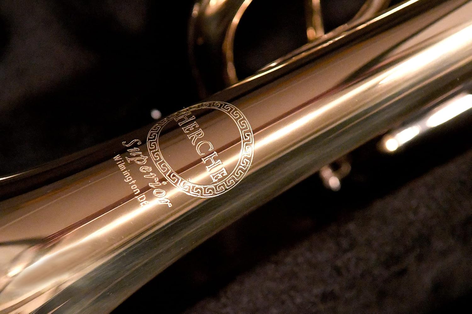 Trumpet Herche Superior Bb Trumpet M1 | Professional Instruments for all levels | MONEL VALVES | Rosebrass/Nickel-Silver/Gold | Solid Feel and Sound