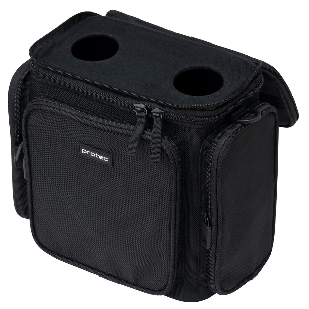 Protec Trumpet Mute Bag with Modular Walls & Mutes Holder, 6-Pack (Model M408)