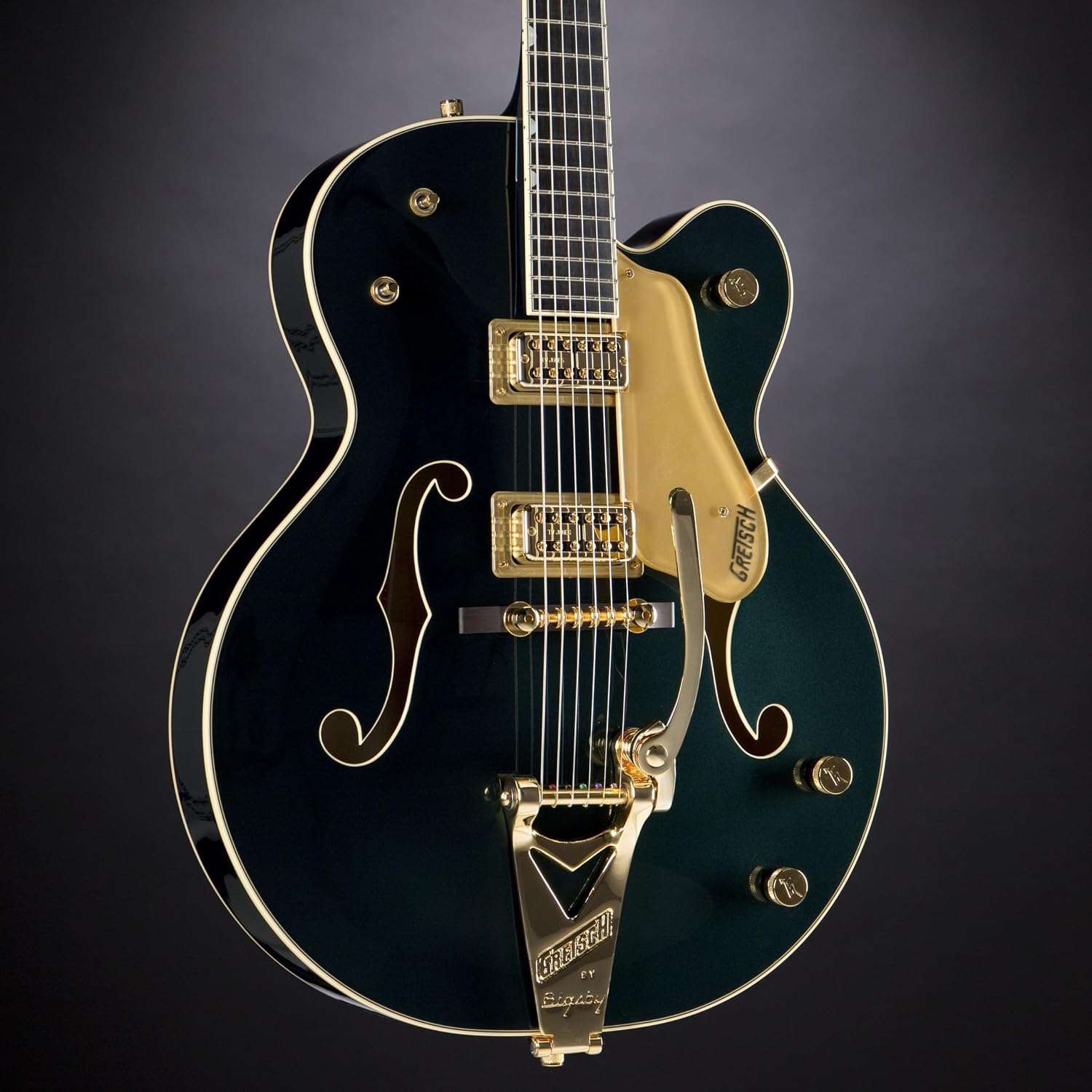 Gretsch G6196T-59 Vintage Select Edition 59 Country Club Hollow Body w/Bigsby TV Jones Cadillac Green Lacquer w/case