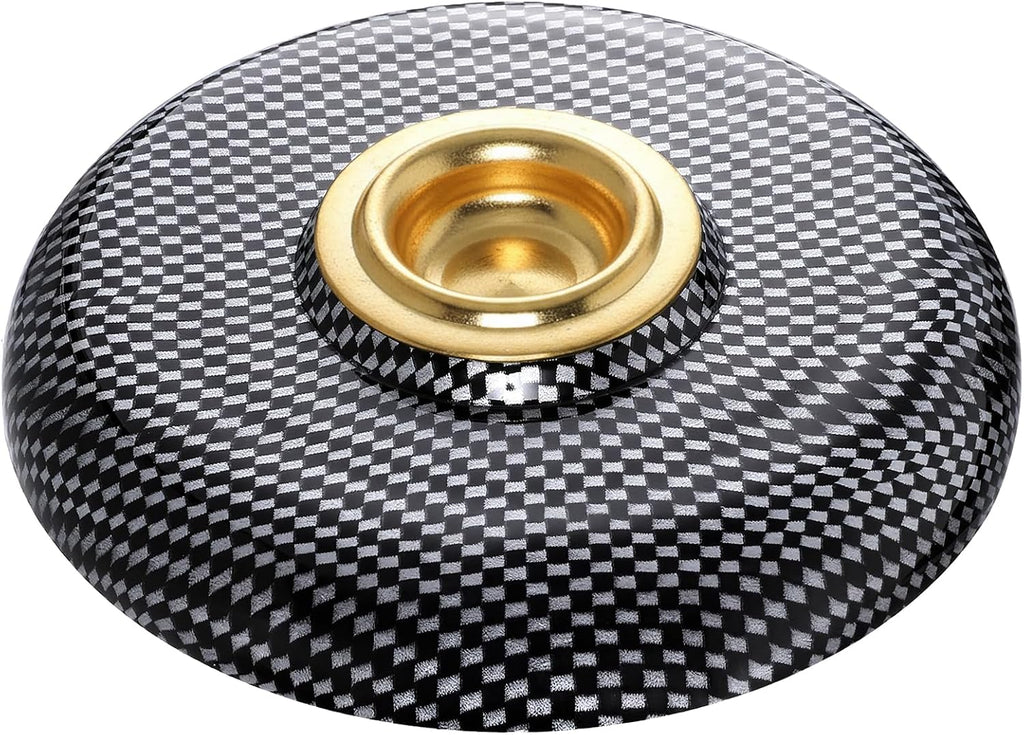 Cello Stopper Rubber, Slipstop Endpin Rest for Cello Endpin Stopper with Reinforced Brass Cup & Rubber Mat Anti-Slip Base, Abs Anti-Slide Brass Stop, Instrument Accessory Christmas Gift