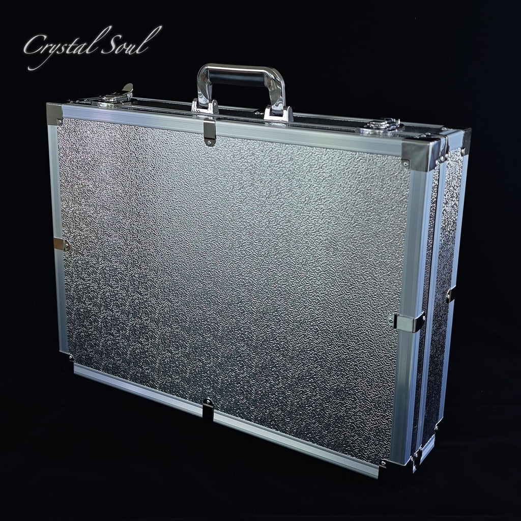 Crystal Soul Crystal Harp Sound Healing Instrument 432Hz 8 Notes C5-C6 | 99.99% Natural Quartz,Perfect Pitch,Handheld Available,Nature's Frequency,Relaxing,with Bag,For Sound Bath Meditation