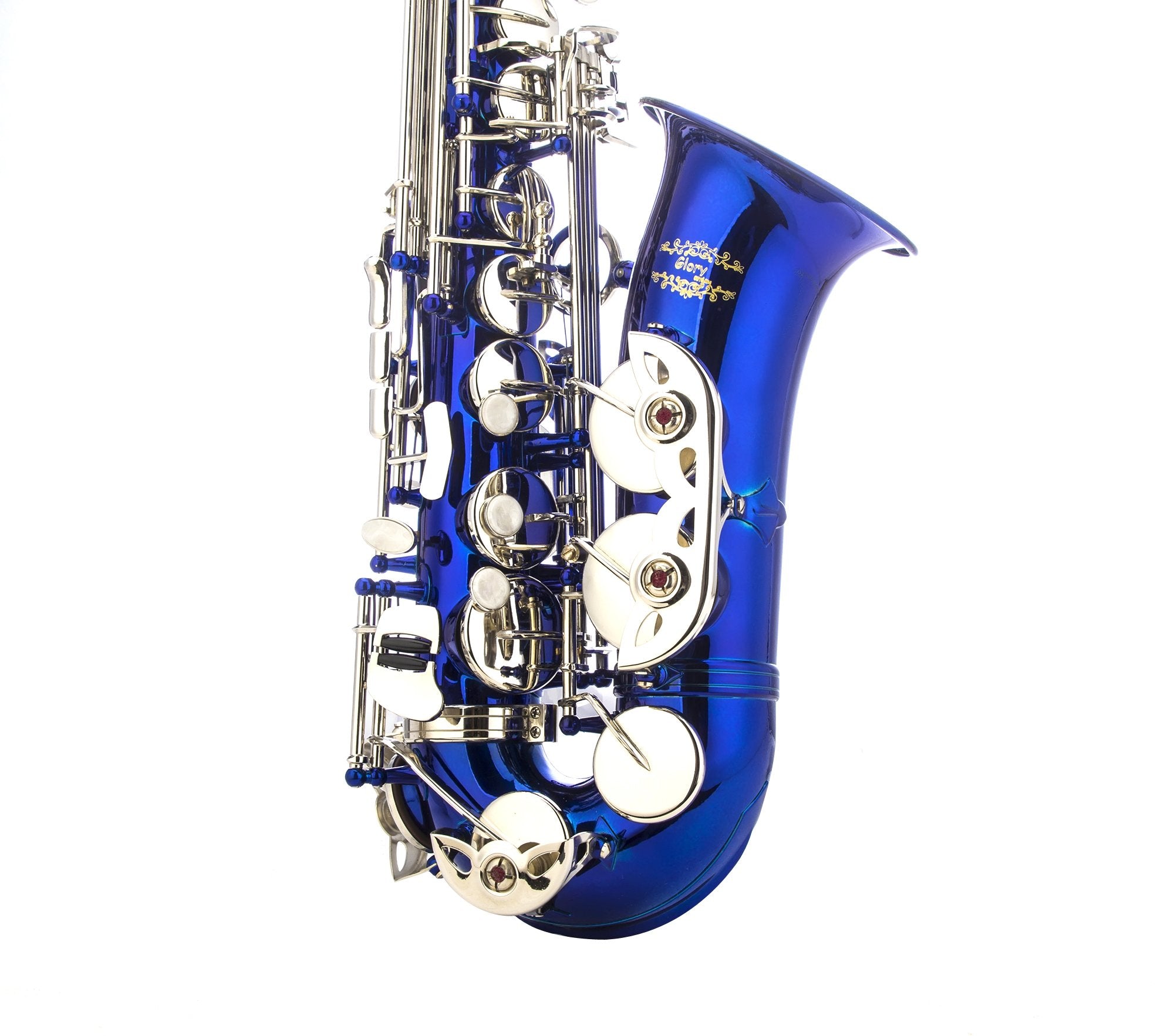 Glory Black Laquer E Flat Alto Saxophone with 11reeds,8 Pads cushions,case,carekit