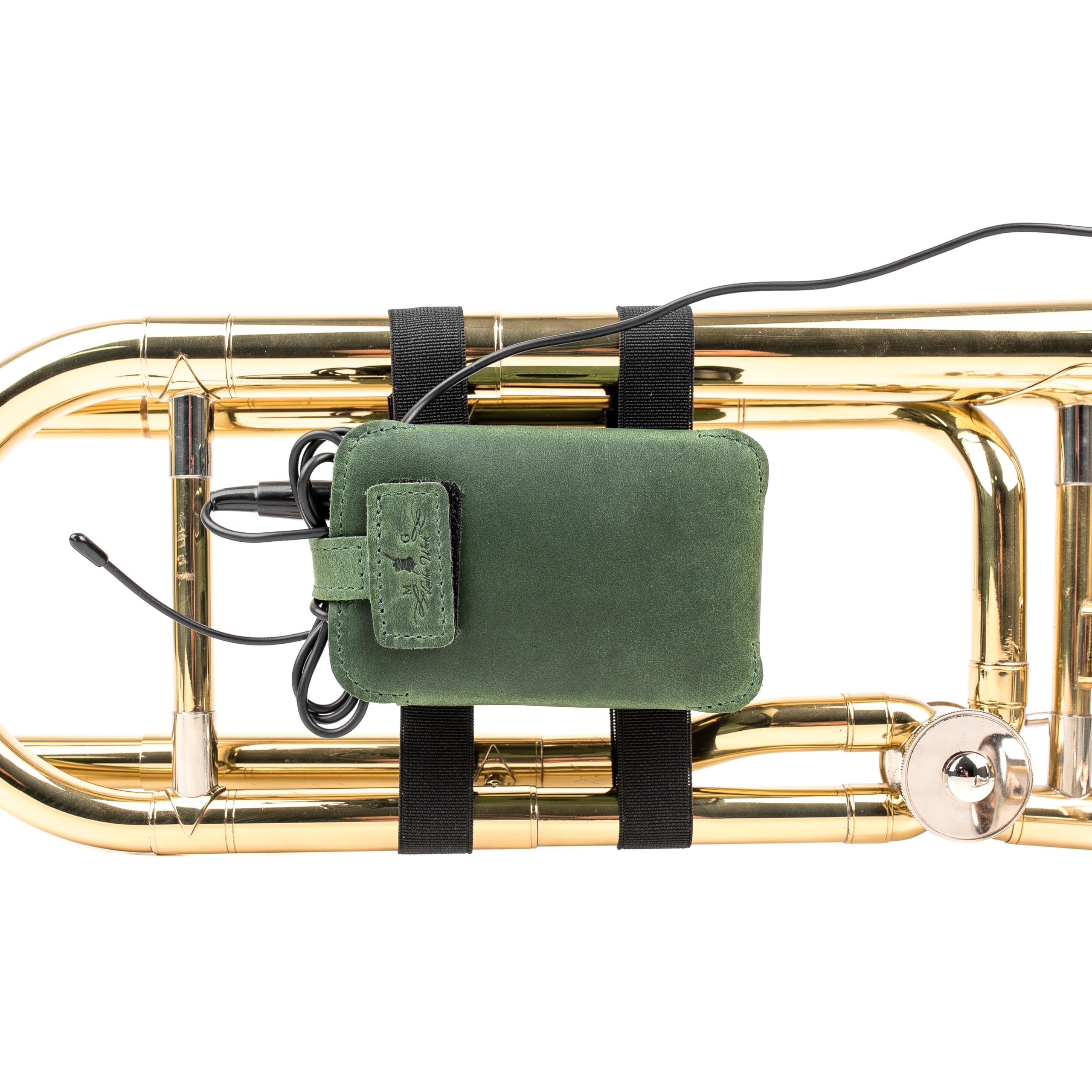 Trombone Mic Transmitter Pouch | Wireless Bodypack Holder for Stage, Studio & Live Performance