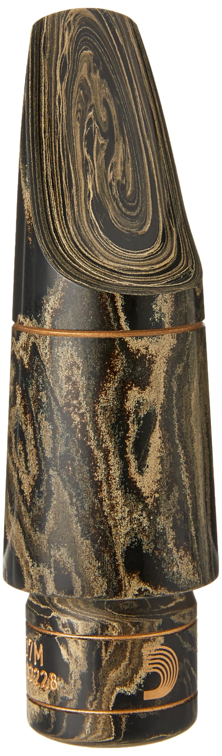 D'Addario Select Jazz Alto Saxophone Mouthpiece - Sandstone Marble - D5M - Mouthpiece for Alto Sax