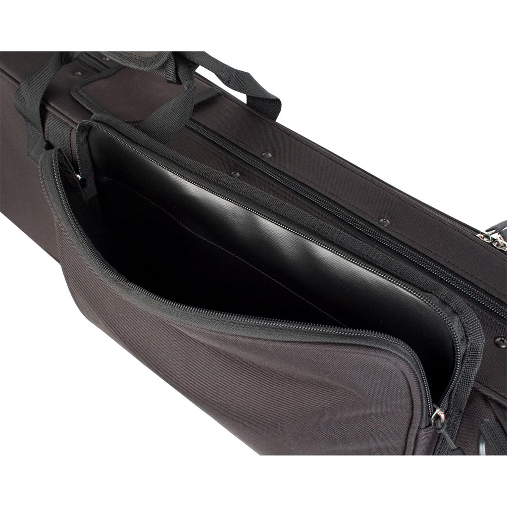 Protec Tenor Trombone Contoured MAX Case (F Attachment), Black, Model MX306CT