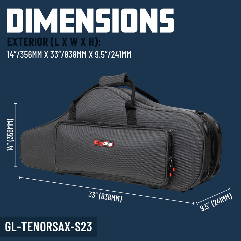 Gator Cases Adagio Series Shaped EPS Polyfoam Lightweight Case for Bb Trumpet; (GL-TRUMPET-S23)
