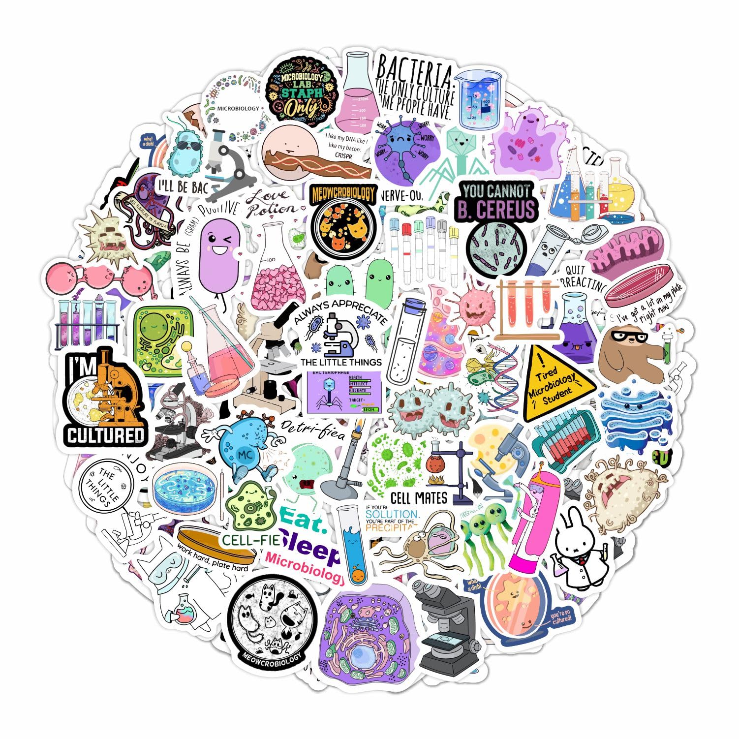 100Pcs Violin Stickers for Water Bottle and Laptop - Violin Party Supplies & Decorations, Waterproof Vinyl Decals, Music and Instrument Stickers, Gifts for Women & Men