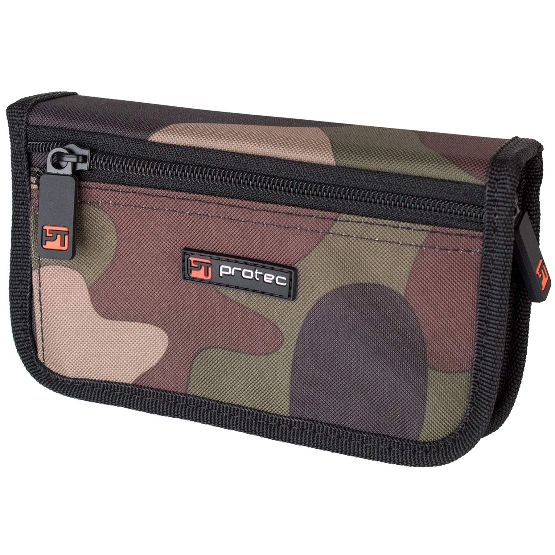 Protec Trumpet/Small Brass Multiple (4-Piece) Nylon Mouthpiece Pouch with Zipper Closure, Model A221ZIP