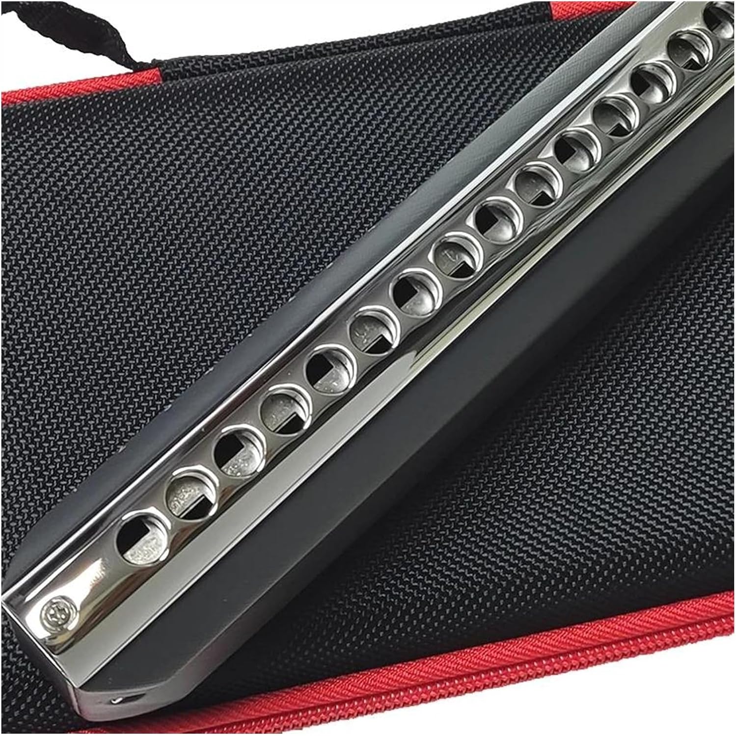 Chromatic Harmonica 16 Holes Harp Mouth Organ Professional Musical Instruments