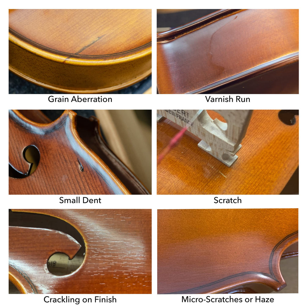 Bunnel Premier Violin Clearance Outfit 4/4 Full Size - Carrying Case and Accessories Included - Solid Maple Wood and Ebony Fittings By Kennedy Violins