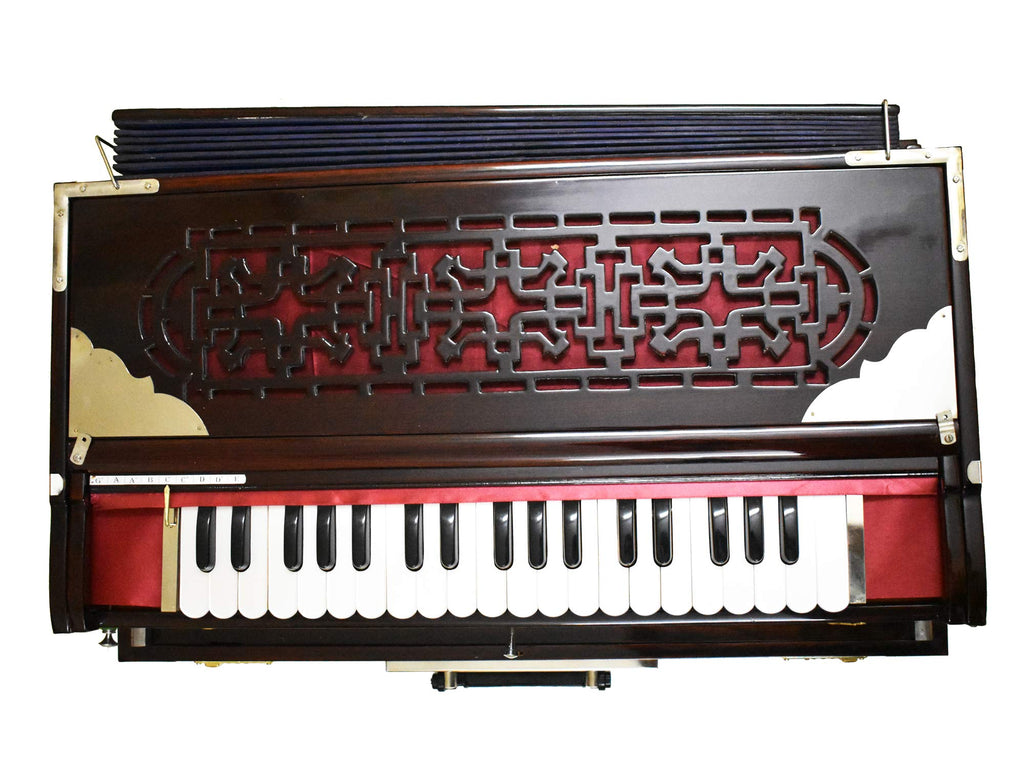 VRINDAVANBAZAAR.COM Standard Quality Harmonium, Comes with a Bag -Vrindavan Bazaar (Standard Quality)