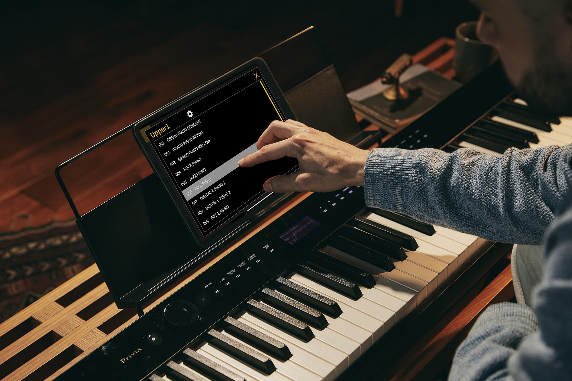 Casio Privia PX-S3100 Digital Piano - Black Bundle with Adjustable Stand, Bench, Headphones, Instructional Book, Online Lessons, Instructional DVD, and Austin Bazaar Polishing Cloth