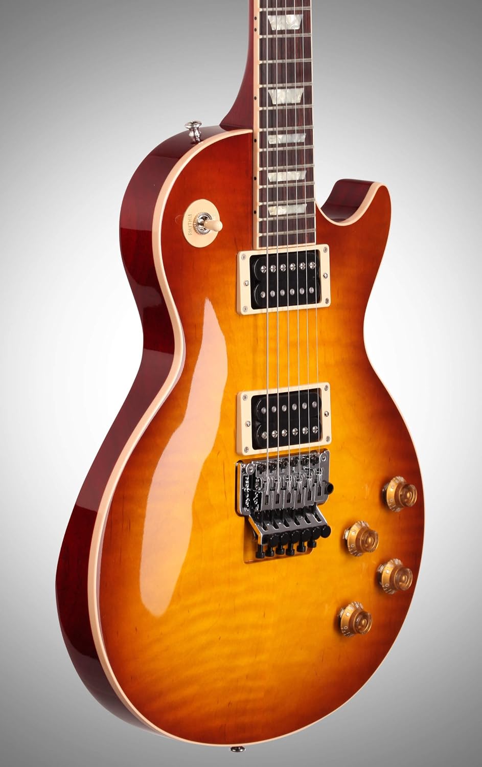 Gibson Les Paul Axcess Standard Electric Guitar, Floyd Rose, Ice Tea