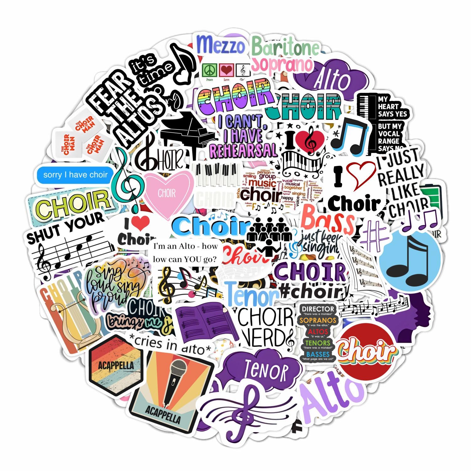 100Pcs Violin Stickers for Water Bottle and Laptop - Violin Party Supplies & Decorations, Waterproof Vinyl Decals, Music and Instrument Stickers, Gifts for Women & Men