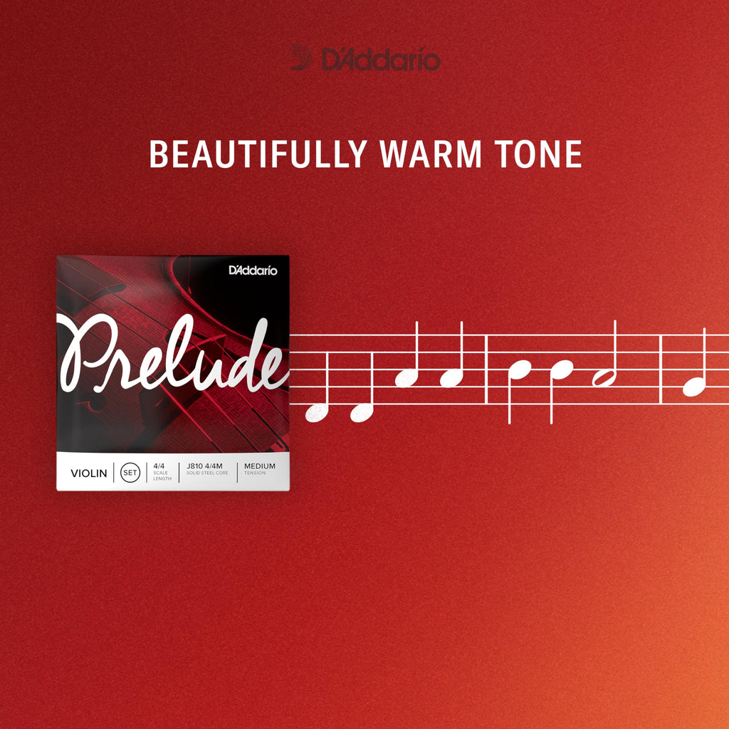 D'Addario Prelude Cello Single A String, 4/4 Scale, Medium Tension