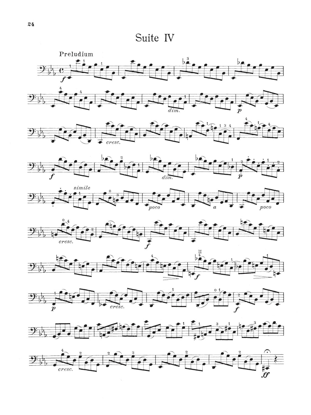 6 Suites for Violoncello Solo - Bach Cello Suites Book: Schirmer Library of Classics Volume 1565 (Schirmer's Library of Musical Classics)