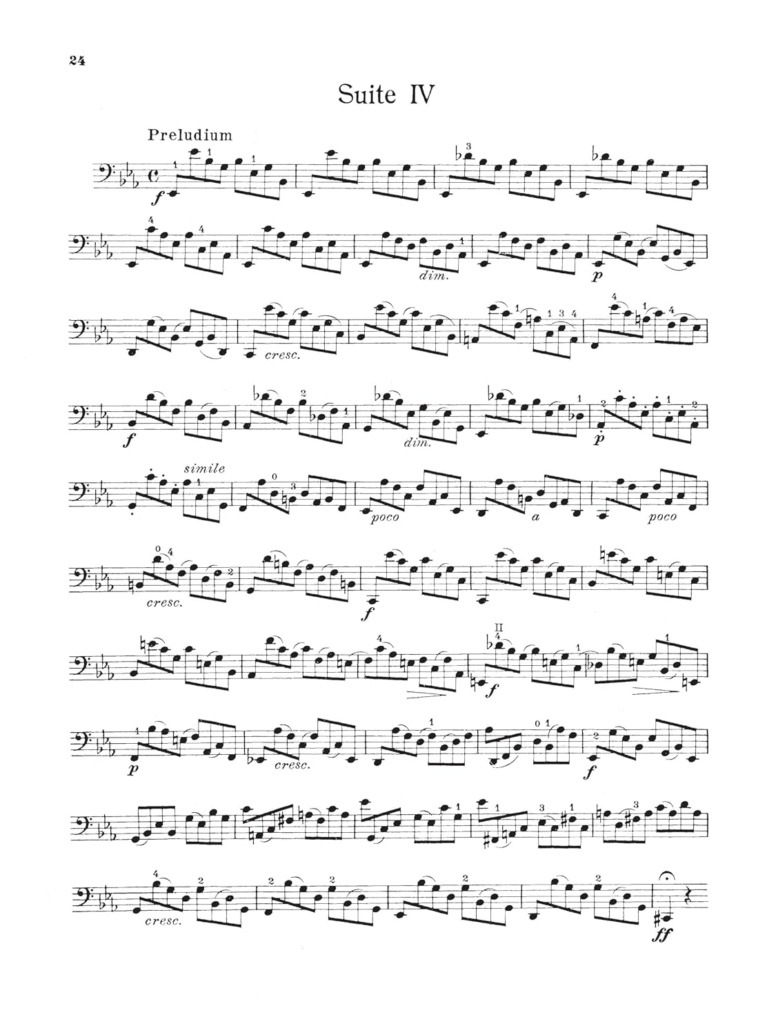 6 Suites for Violoncello Solo - Bach Cello Suites Book: Schirmer Library of Classics Volume 1565 (Schirmer's Library of Musical Classics)