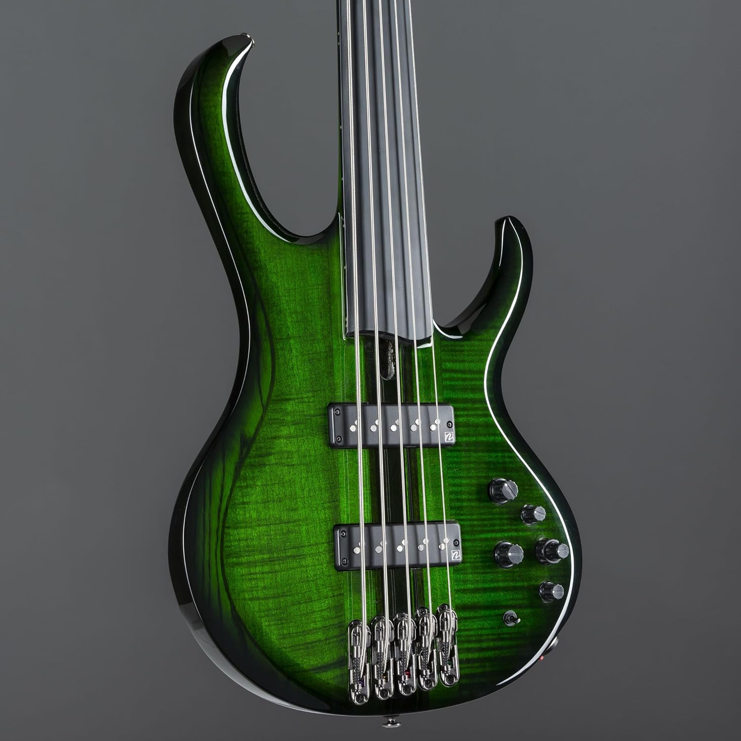 Ibanez Steve Di Giorgio SDGB1 Signature 5-string Fretless Bass Guitar - Dark Moss Burst