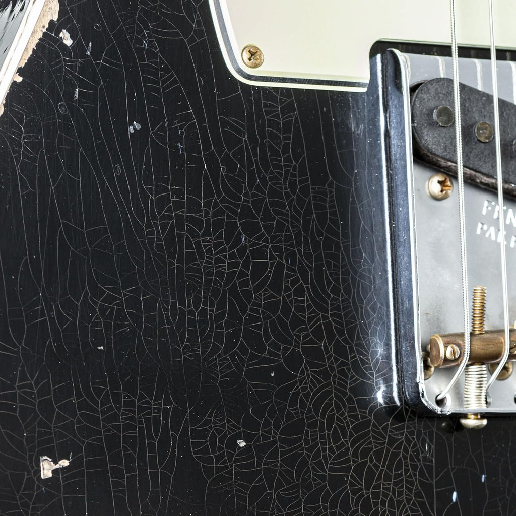 Custom Shop 1960 Telecaster Custom - Heavy Relic, Aged Black by FENDER