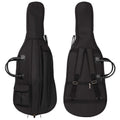 MI&VI CB-5001 Cello Soft Case Travel Gig Bag (3/4 Size) With Multiple Pockets and Adjustable Backpack Straps | 12mm Thick Padding | Waterproof | Non-Abrasive Lining - By MIVI Music
