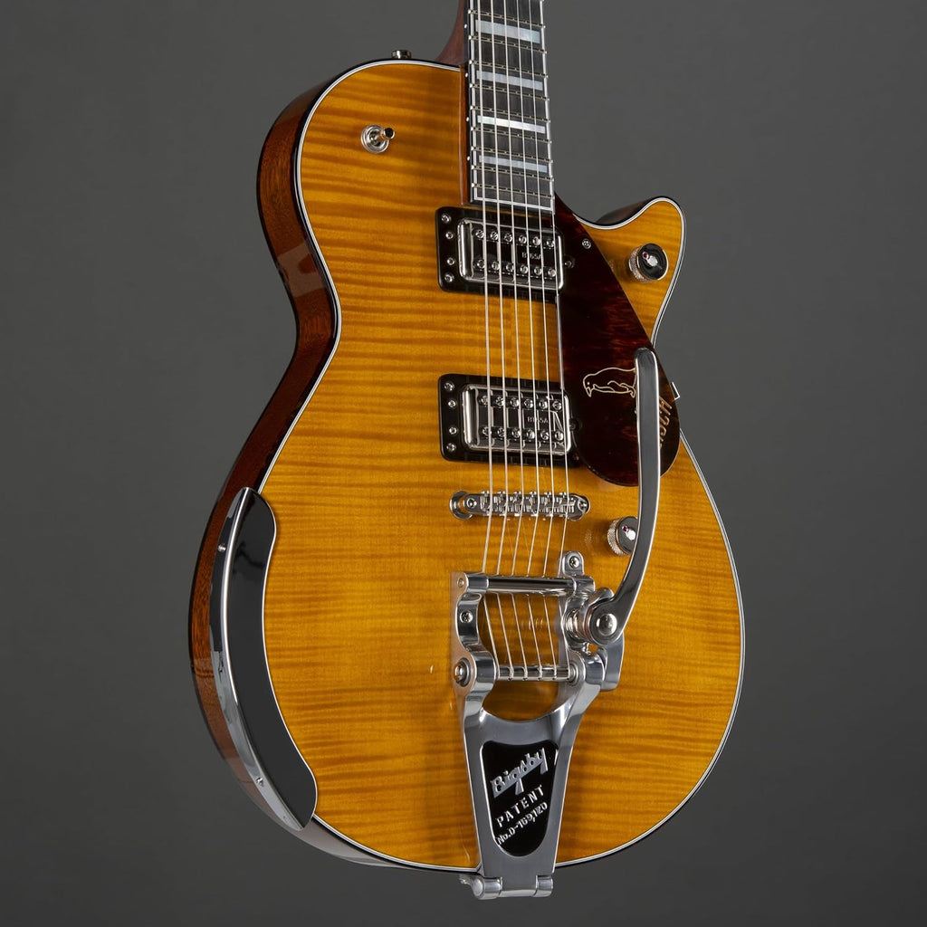 Gretsch G6134TFM-NH Nigel Hendroff Signature Penguin - Amber Flame