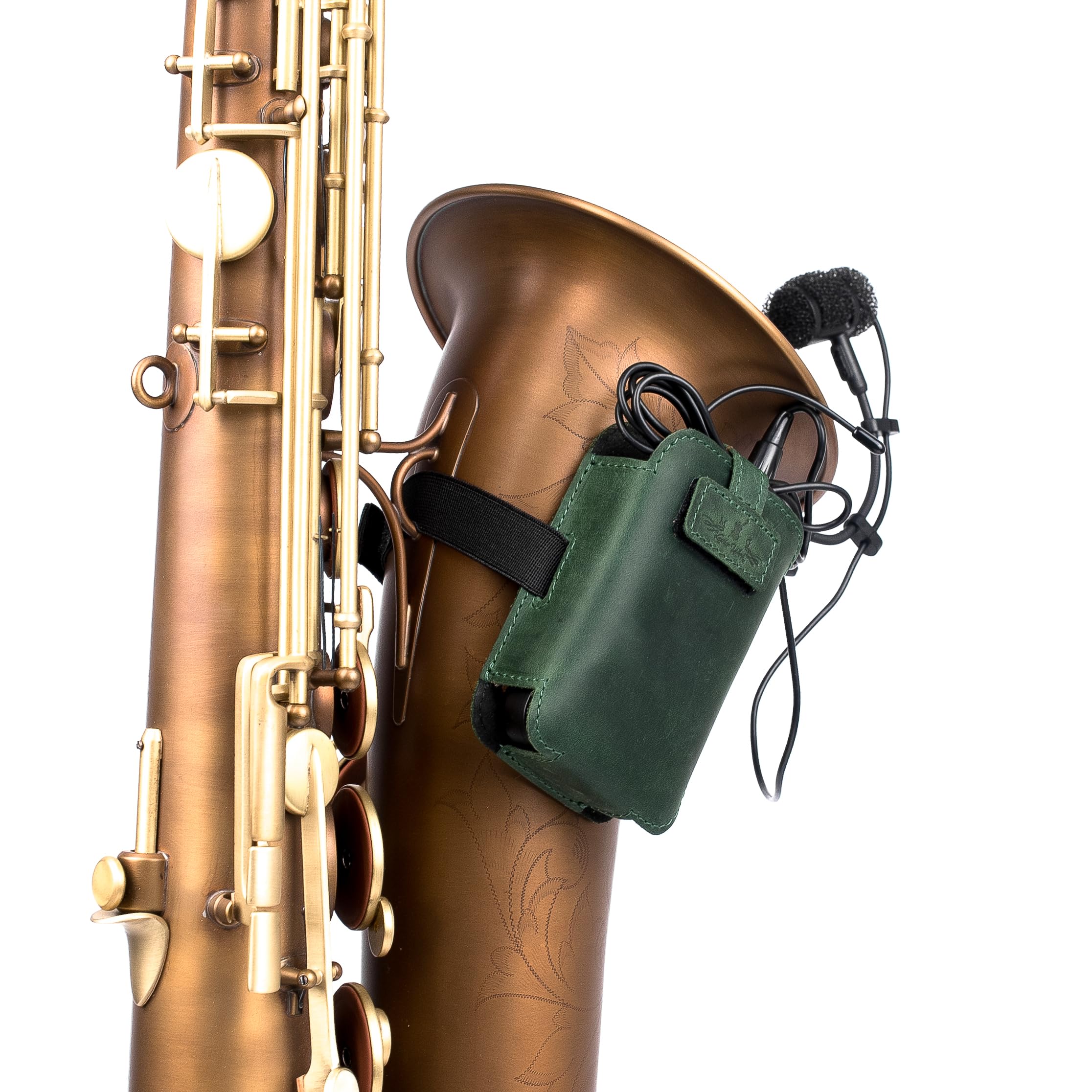 Trombone Mic Transmitter Pouch | Wireless Bodypack Holder for Stage, Studio & Live Performance
