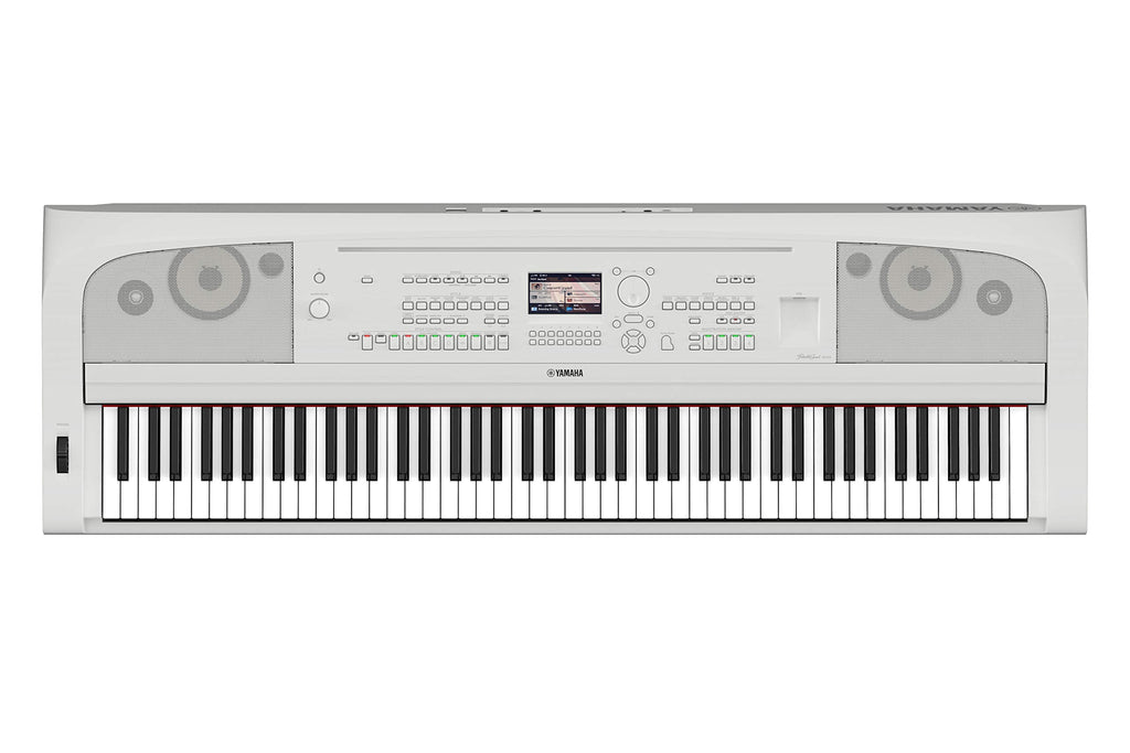 Yamaha DGX-670B, 88-Key Weighted Digital Piano with Sustain Foot Switch and Music Rest, Black - Furniture Stand Sold Separately