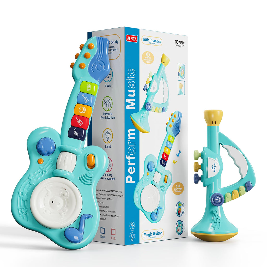 Generic Toddler Musical Trumpet Toy for Kids - 2026 Upgraded Musical Enlightenment Instrument Toy, Develops Musicality, for Boys Girls Ages 3 4 5 6 7 8, Pink