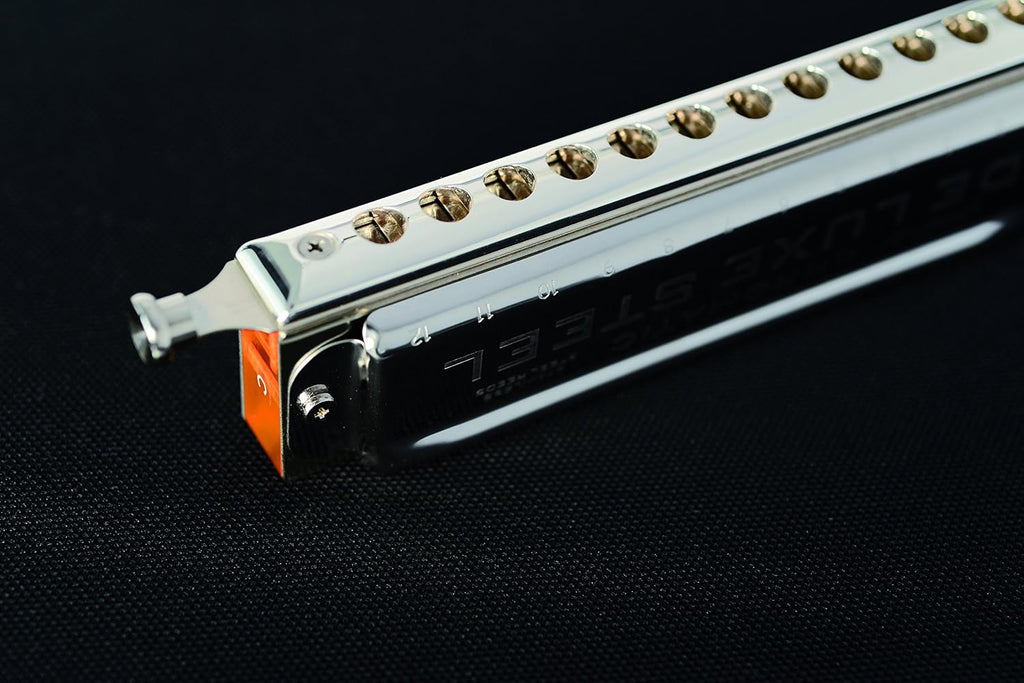 Seydel Harmonica (Chrom DX STL C), multi-coloured