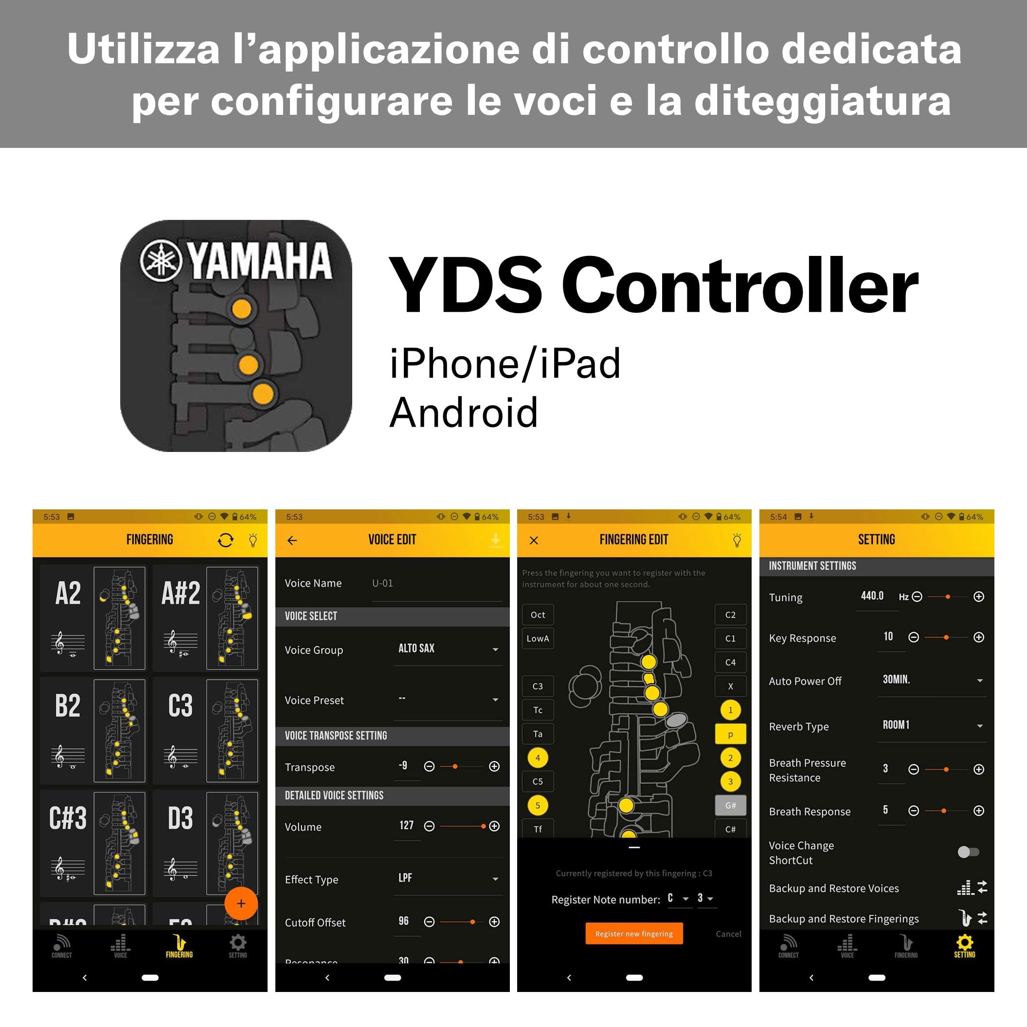 Yamaha YDS-120 Digital Saxophone
