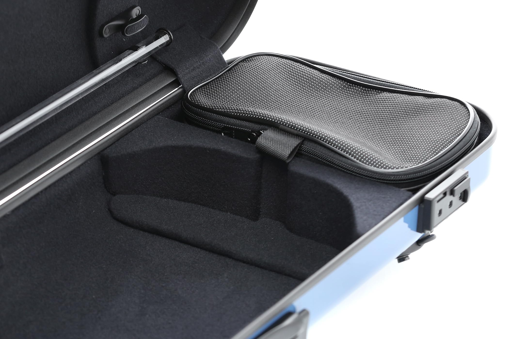 GEWA AIR 2.1 Violin Case Black High Gloss with Additional Side Handle Made in Germany