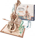 ROKR 3D Wooden Puzzles for Adults,Wooden Music Box Kits-Cello Wood Model Kits for Adults to Build,Stem Projects for Teens,Birthday Gifts Hobbies for Women Men