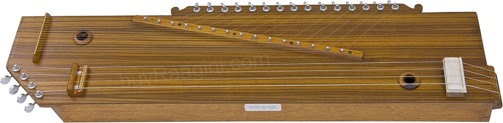 MAHARAJA Swarmandal + Tanpura - 2 in 1 - Tun Wood (PDI-AAJ)