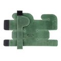 Trumpet Valve Guard XL Genuine Leather Protection Trumpet Valve Cover Valve Wrap (Green)