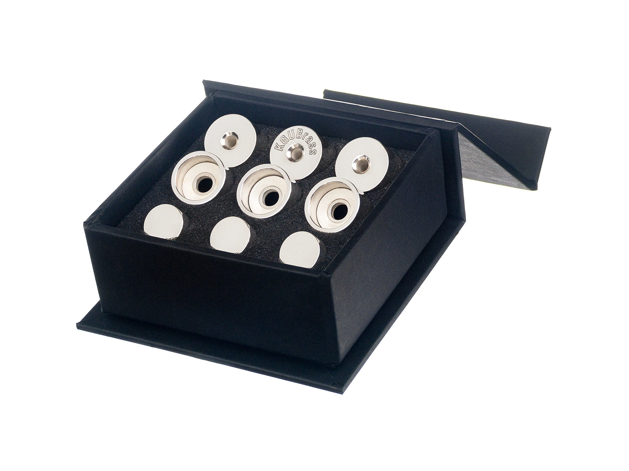 Trumpet Trim Kit for improving the sound. For all Bach Stradivarius Trumpet. Custom made KGUBrass (HEAVY, Antique Bronze Lacquer)