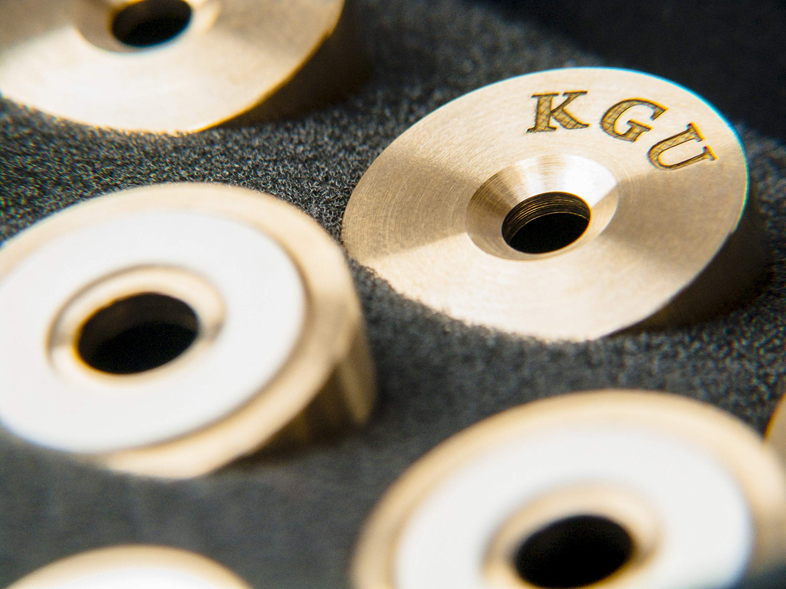 Trumpet Trim Kit for improving the sound. For all Bach Stradivarius Trumpet. Custom made KGUBrass (HEAVY, Antique Bronze Lacquer)