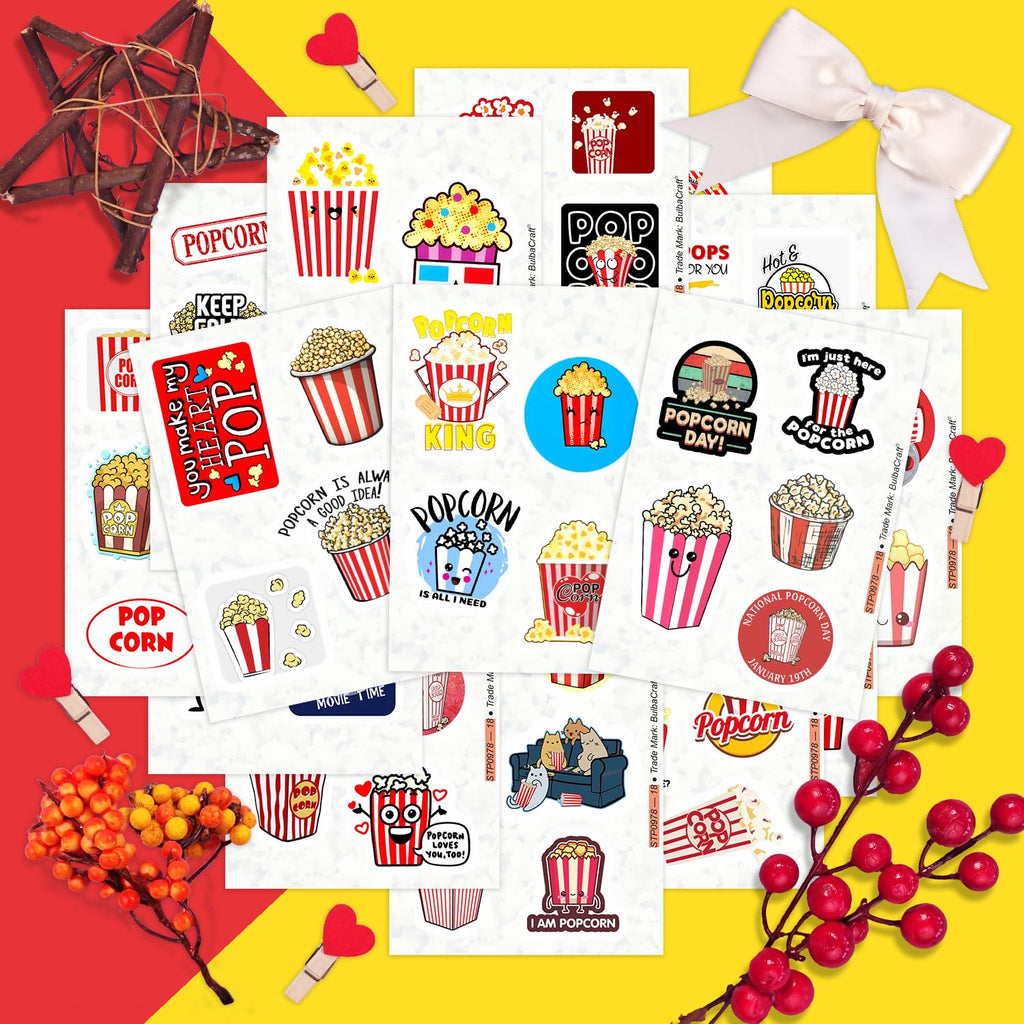 100Pcs Violin Stickers for Water Bottle and Laptop - Violin Party Supplies & Decorations, Waterproof Vinyl Decals, Music and Instrument Stickers, Gifts for Women & Men