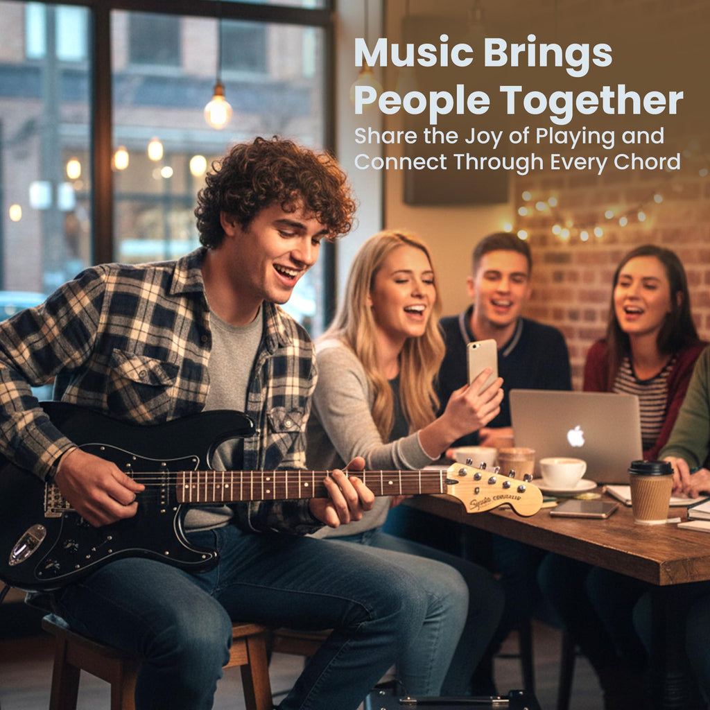 Fender Squier Affinity Stratocaster FMT HSS - Sienna Sunburst Bundle with Frontman 10G Amplifier, Gig Bag, Tuner, Instrument Cable, Strap, Picks, and Austin Bazaar Instructional DVD